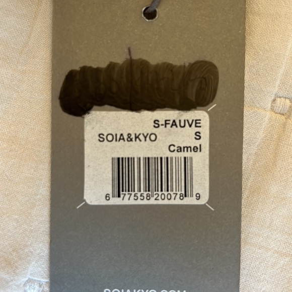 Soia & Kyo lamb leather winter coat. Brand new with tags - Picture 9 of 9